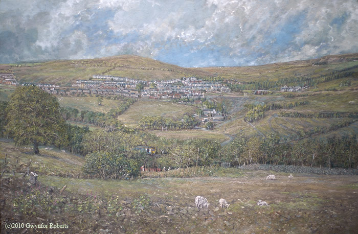 Painting of Abertysswg.