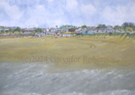 Painting of Sandy Bay, Porthcawl