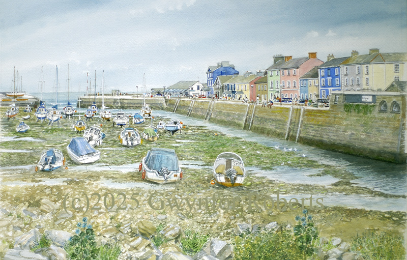 Paintings of West Wales-Aberaeron